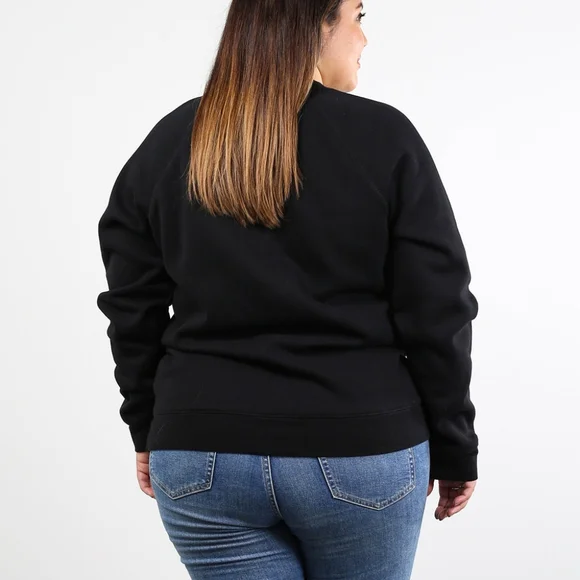 Brunette the Label BLACK brunette crew neck sweatshirt - Picture 4 of 9